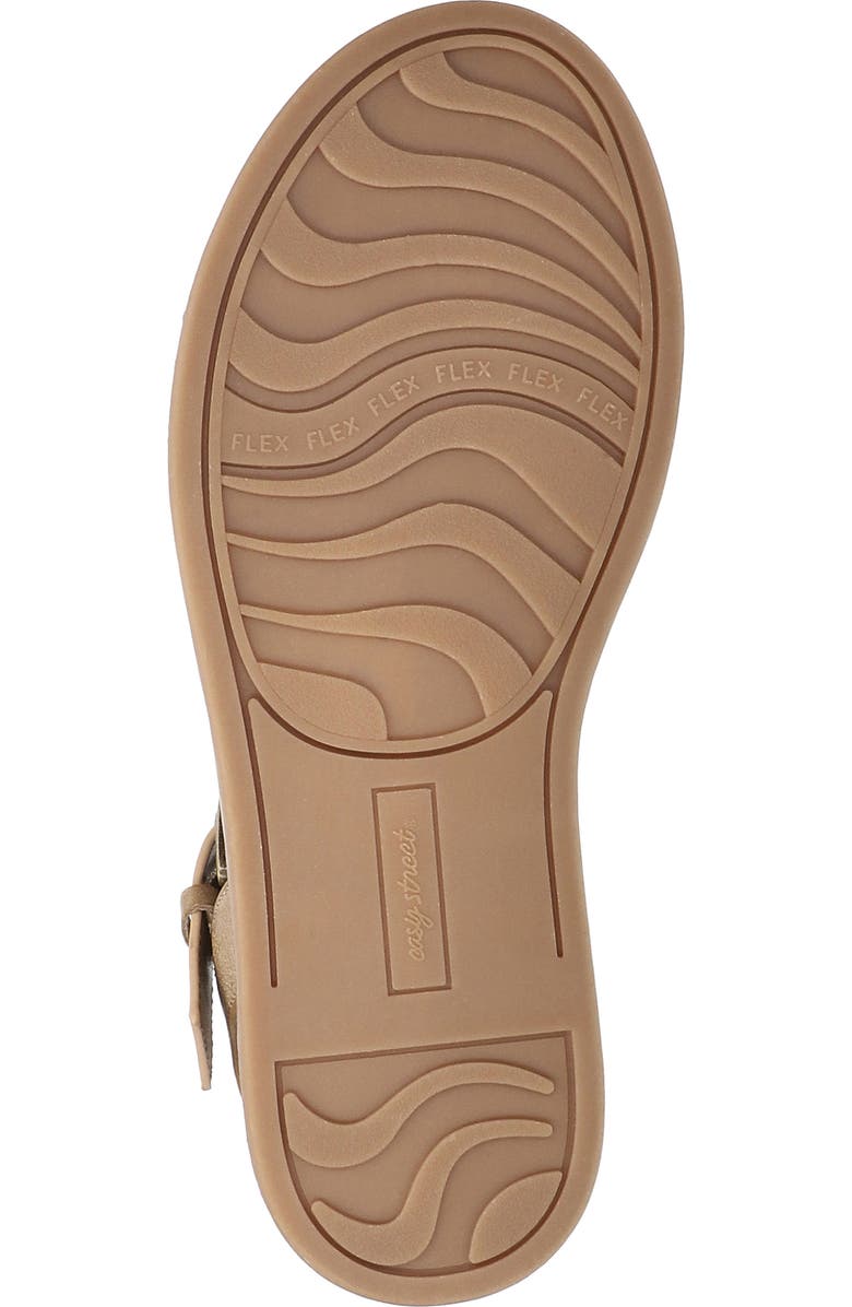 EASY STREET Chirp Quarter Strap Gladiator Sandal, Alternate, color, Taupe