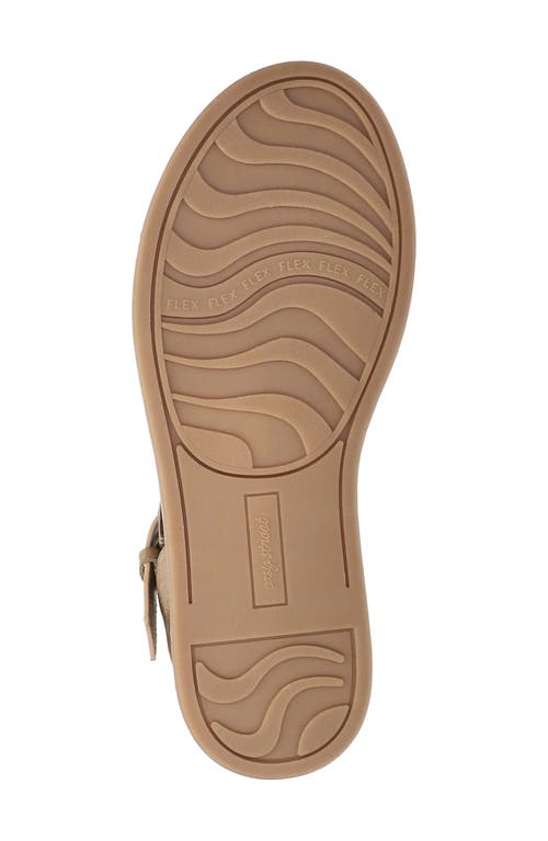 Easy Street Chirp Quarter Strap Gladiator Sandal In Taupe