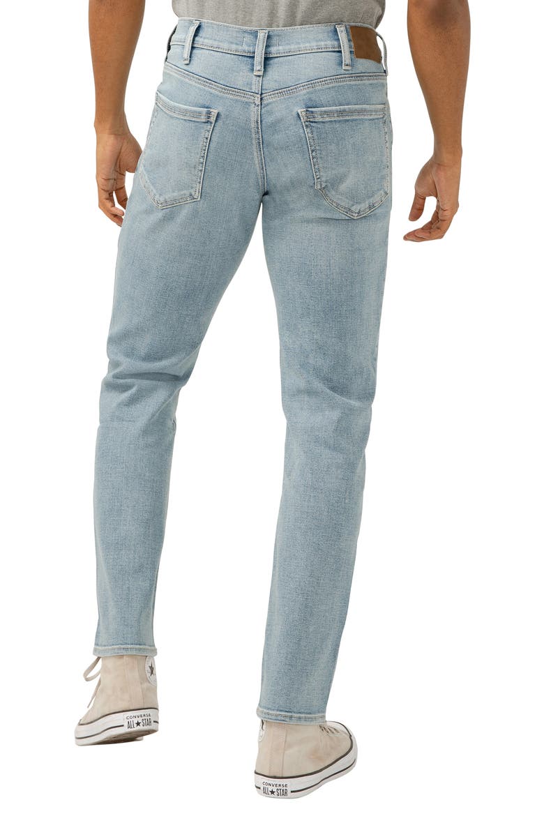 Eddie Athletic Fit Tapered Jeans, Alternate, color, INDIGO