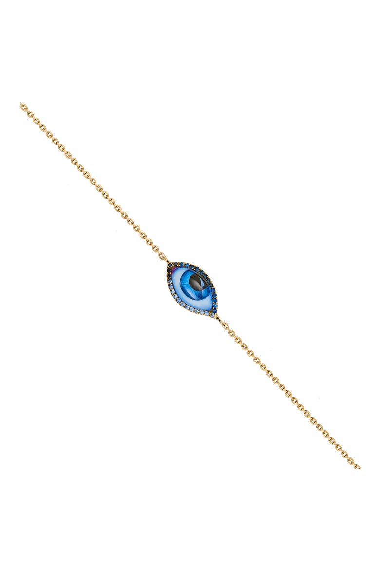 Petit Blue Pendant Bracelet, Main, color, BLUE