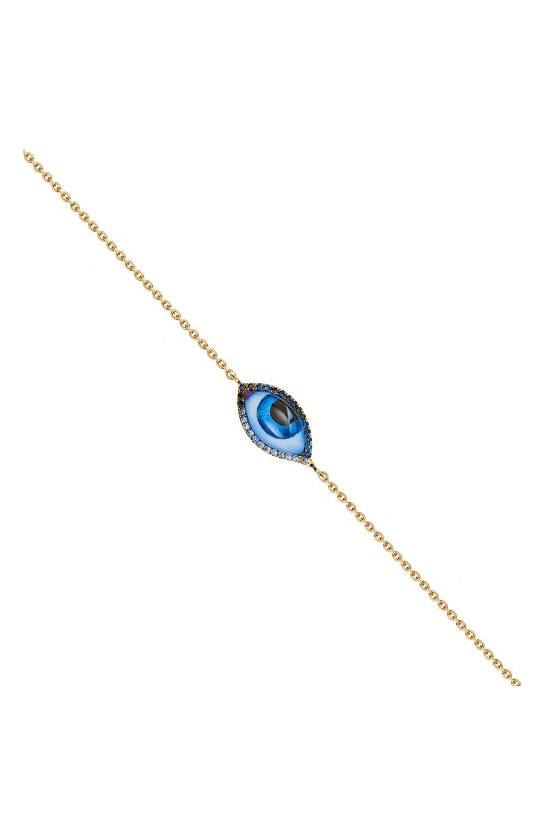 LITO Petit Blue Pendant Bracelet, Main, color, Blue