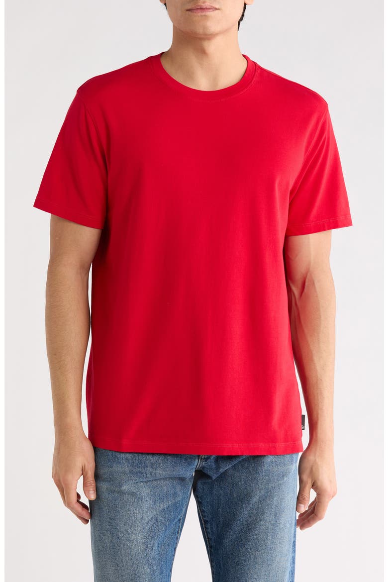 Bryce Crewneck T-Shirt, Main, color, TRUE RED