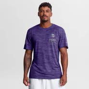 Nike Men's Nike Purple Minnesota Vikings Sideline Double Covered Dri-FIT Velocity T-Shirt