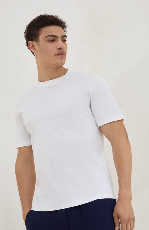Brunello Cucinelli Crew-neck T-shirt In White