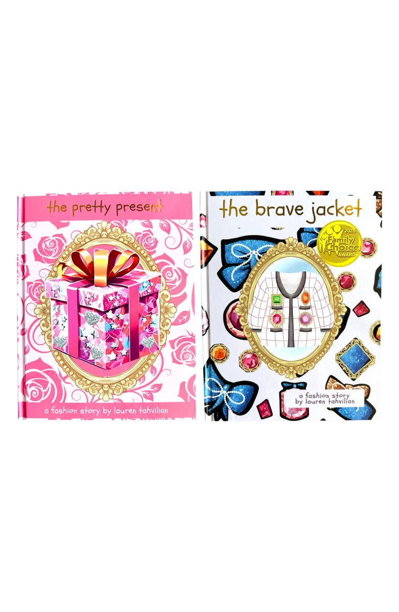 Lauren Tahvilian 'The Pretty Present' & 'The Brave Jacket' Book Set, Main, color,