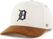 CARHARTT X 47 Men's Carhartt x '47 Natural/Brown Detroit Tigers Undyed Relaxed Hitch Adjustable Hat