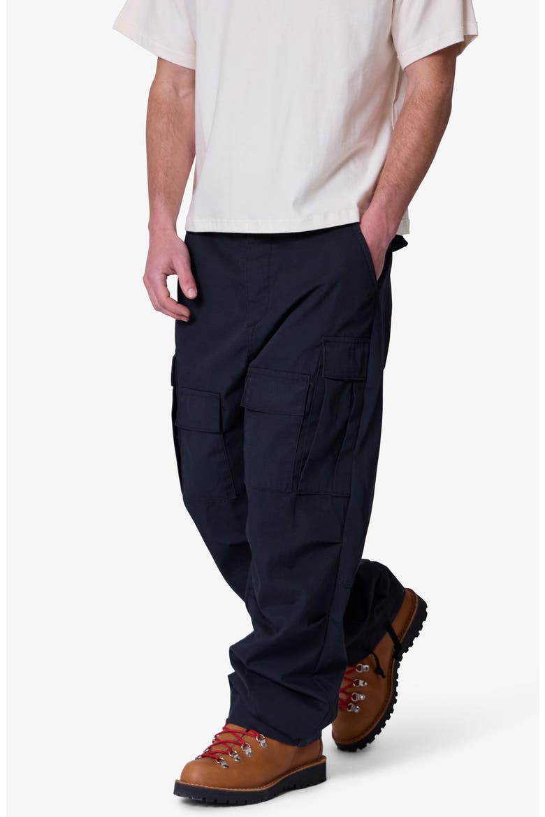 Ultra Baggy Ripstop Cargo Pants, Alternate, color, BLACK