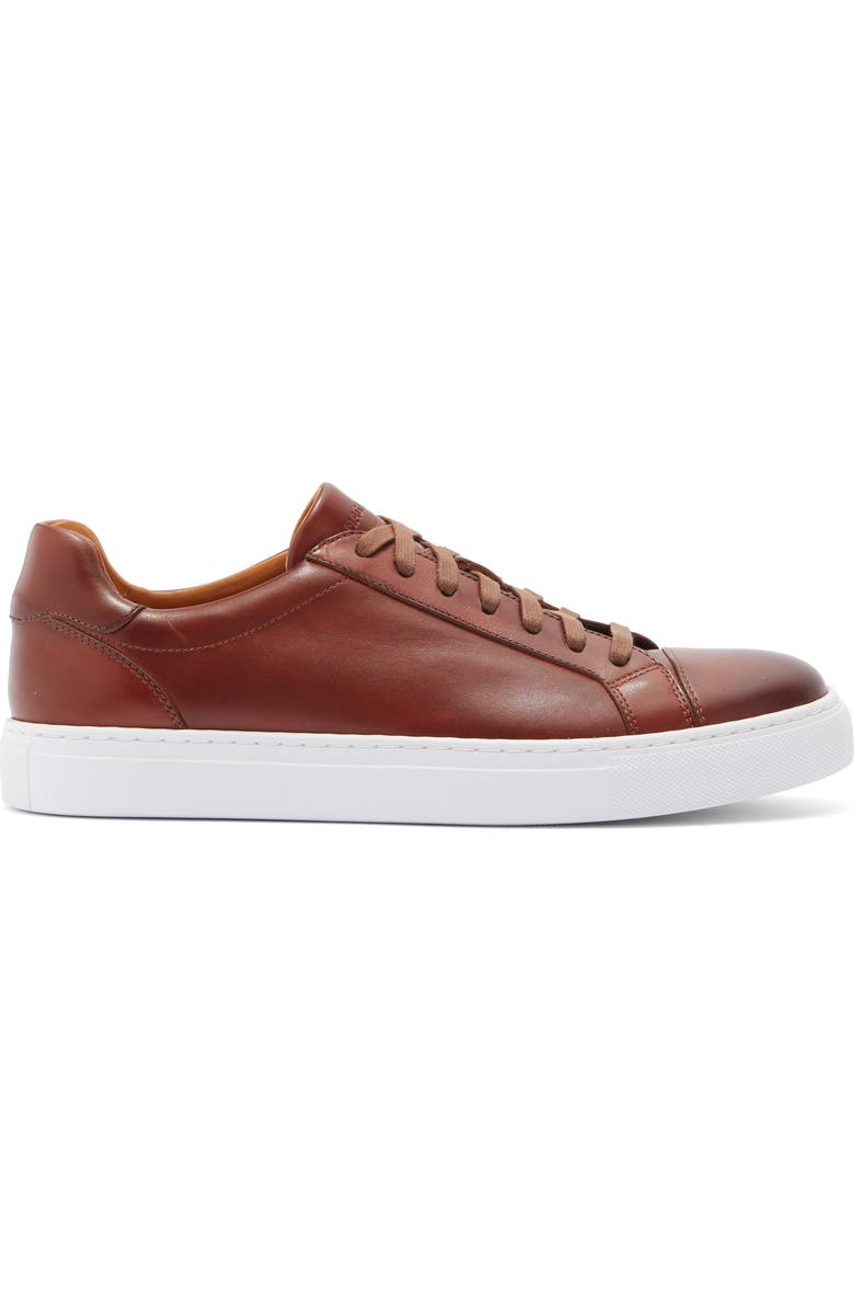 Magnanni Cuervo II Sneaker, Alternate, color, Cognac