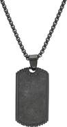HMY JEWELRY Men's Dog Tag Necklace