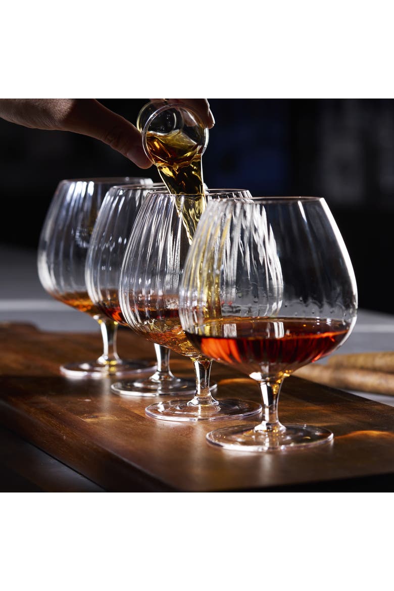 Whiskey Bourbon Brandy Crystal Glasses Snifter 20oz - Set of 24, Alternate, color, Clear