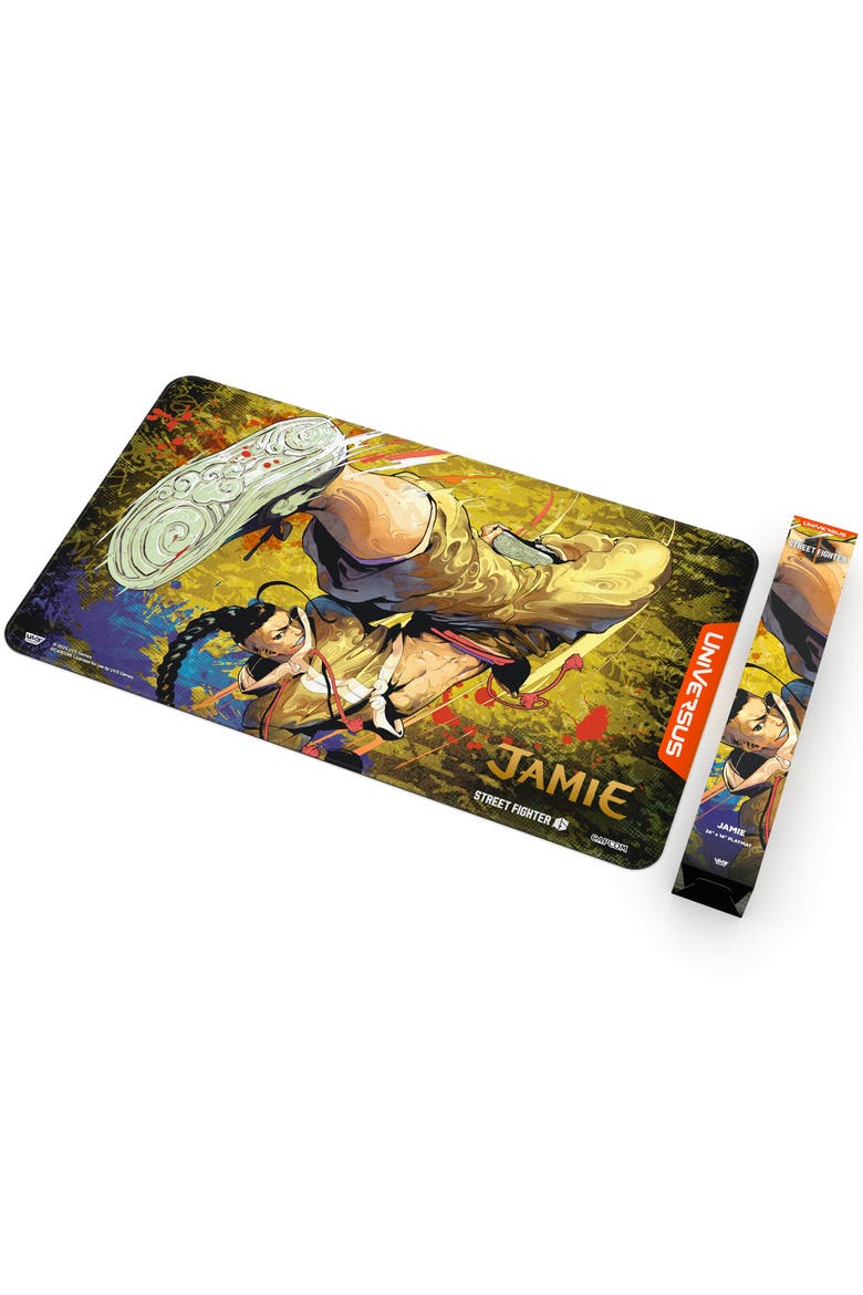 Street Fighter 6 Challenger Series Jamie Playmat, Alternate, color, Multicolored