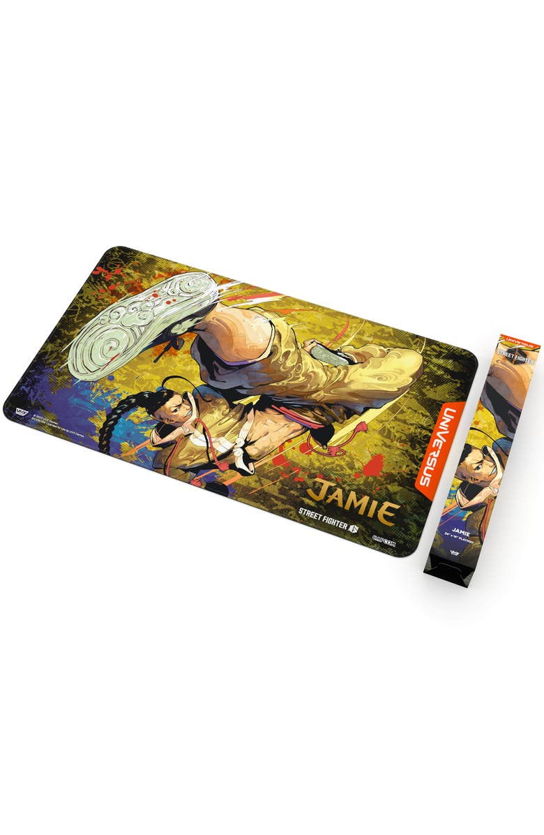 UniVersus Street Fighter 6 Challenger Series Jamie Playmat, Alternate, color, Multicolored