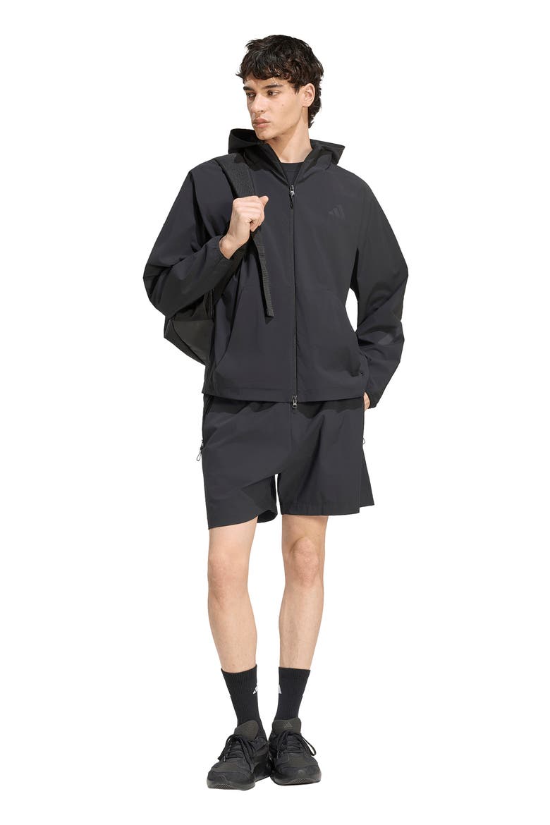 Z.N.E. Woven Performance Shorts, Alternate, color, BLACK