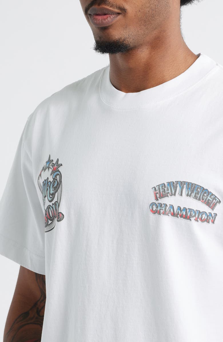 ID Supply Co Mike Tyson All Smiles Graphic T-Shirt, Alternate, color, White