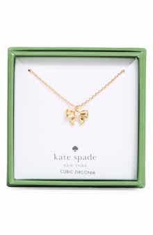 Mini Bow Pendant Necklace