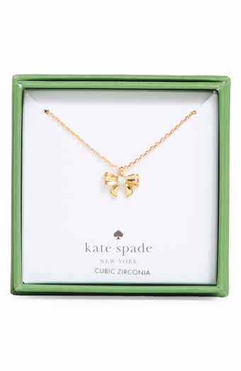 Mini Bow Pendant Necklace
