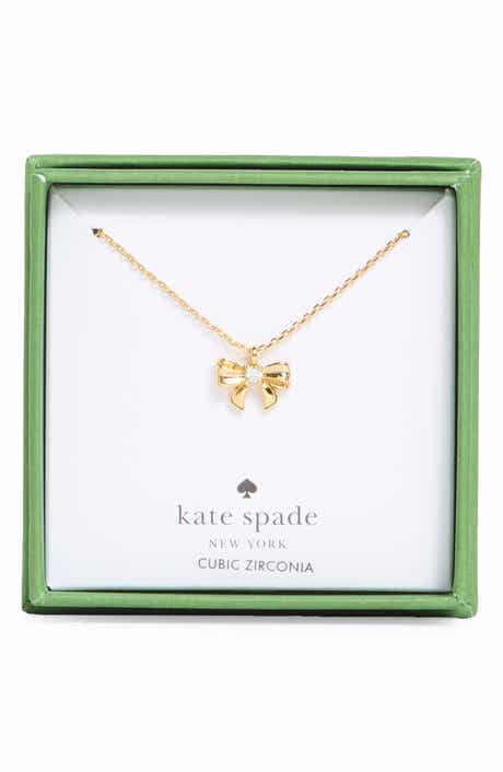 Mini Bow Pendant Necklace