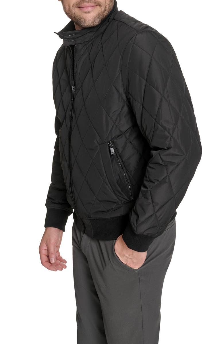 Dockers<sup>®</sup> Quilted Bomber Jacket, Alternate, color, Black