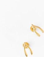 Pip Pop Wishbone Stud Earrings