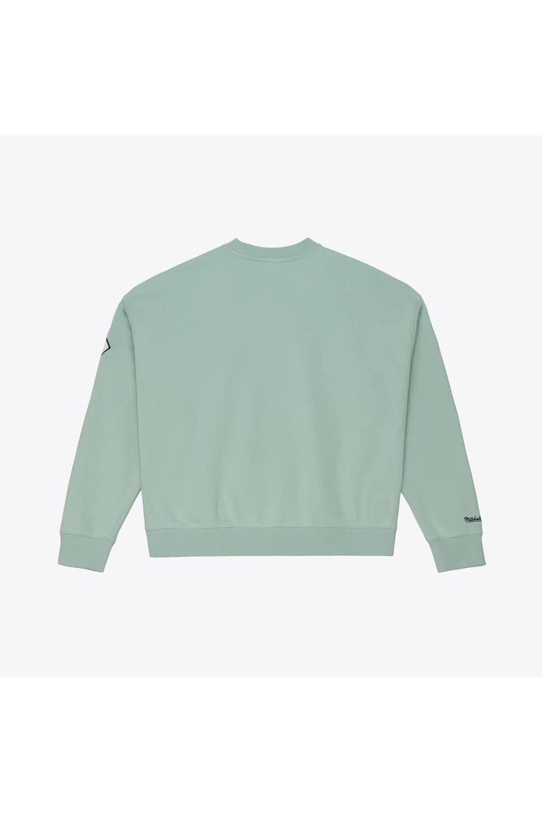 Women's Mitchell & Ness  Green Philadelphia Phillies Yacht Rock Sweatshirt, Alternate, color, Green