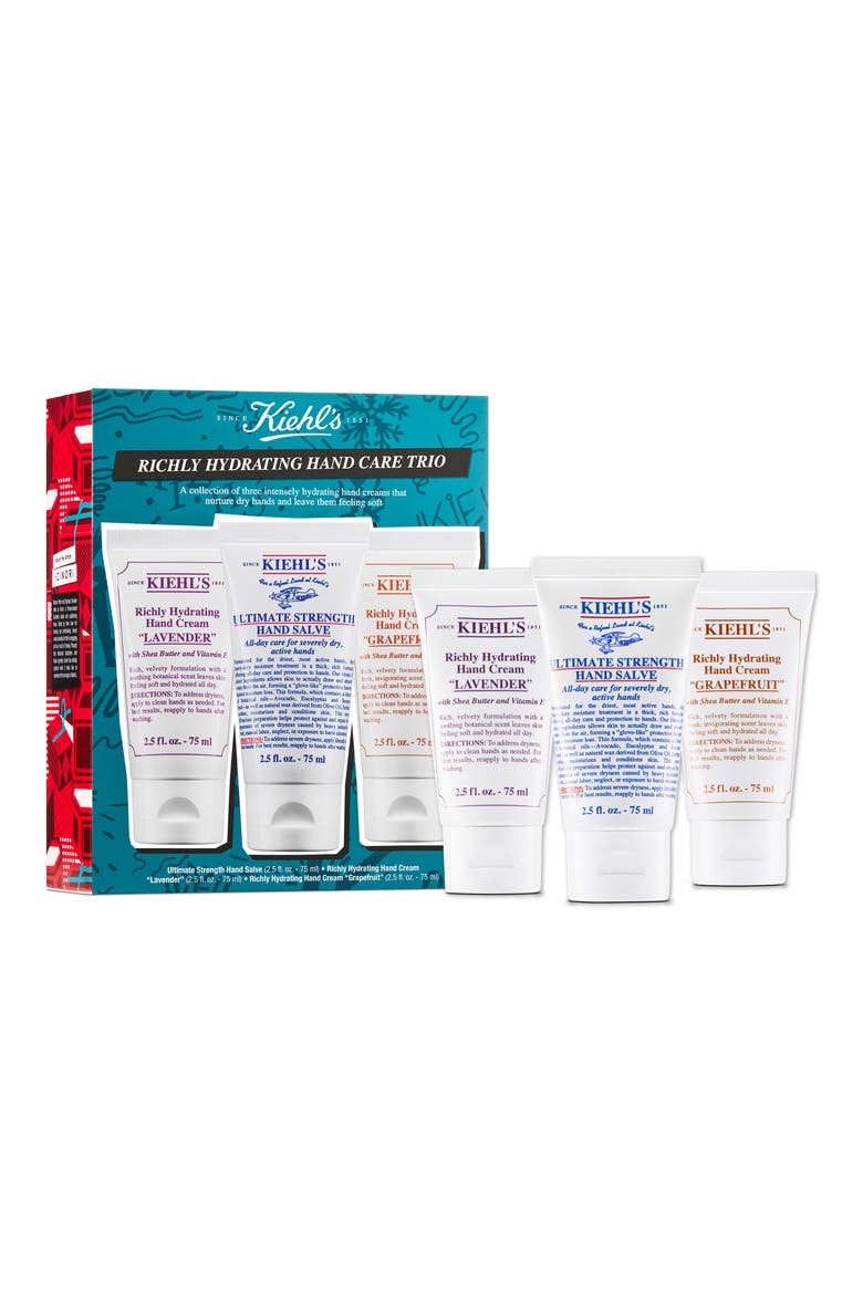 Richly Hydrating Hand Care Trio $58 Value, Main, color, NO COLOR