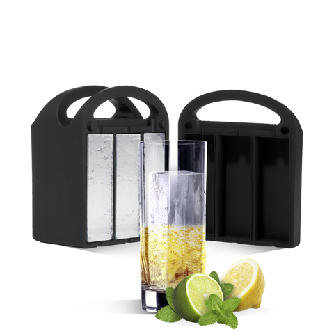 Crystal Clear Highball Ice Cube Maker Mold