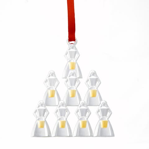 12 Days of Christmas Ornament,8 Maids A Milking