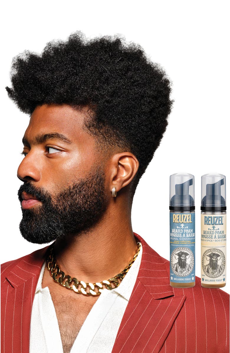REUZEL Beard Foam, Alternate, color, NO COLOR