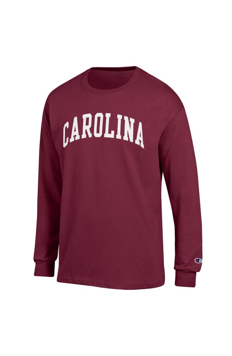 Champion Men's Champion  Garnet South Carolina Gamecocks Basic Arch Long Sleeve T-Shirt, Alternate, color, Garnet