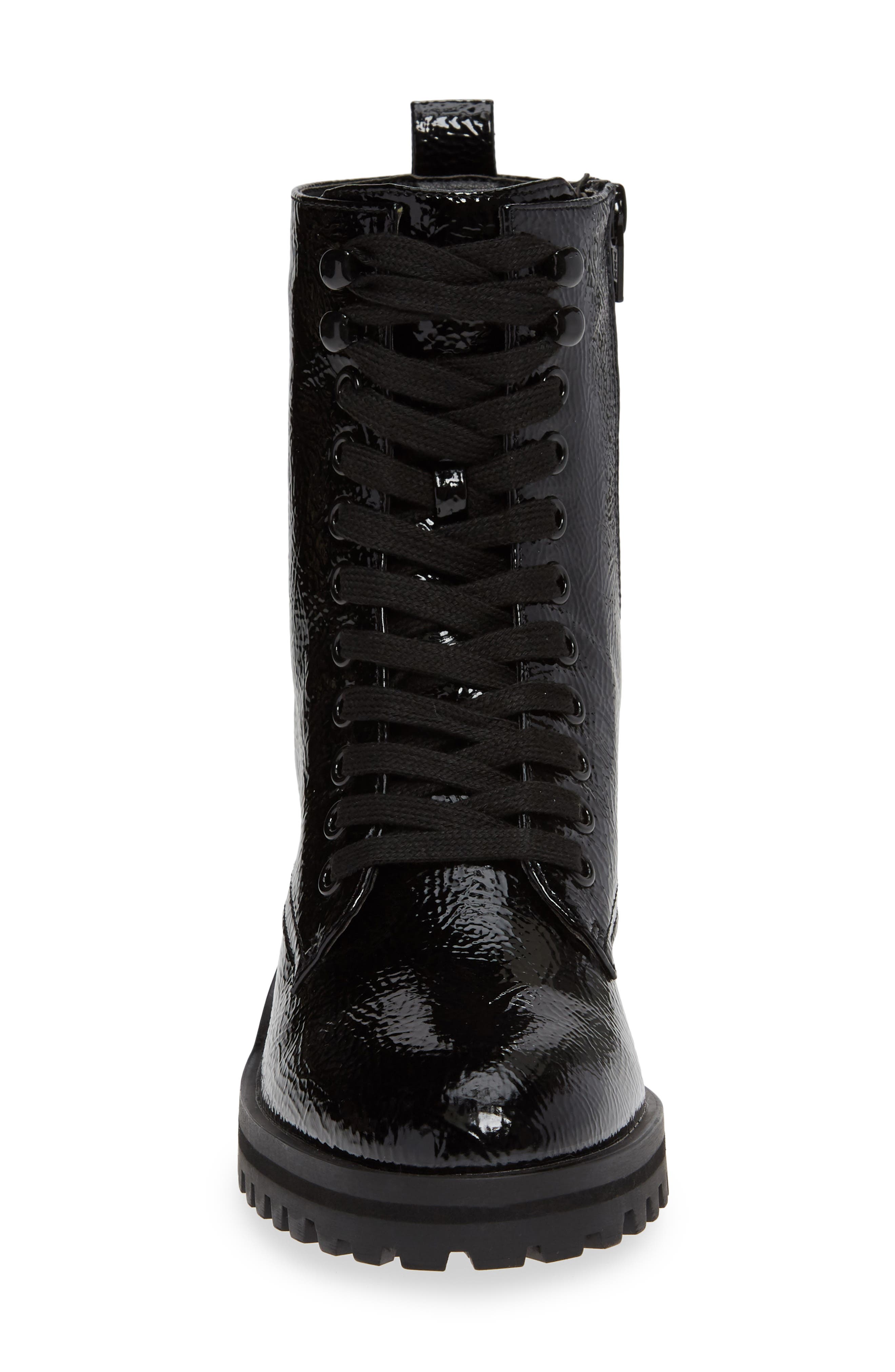 Topshop Brazil Lace-Up Boot, Alternate, color, 