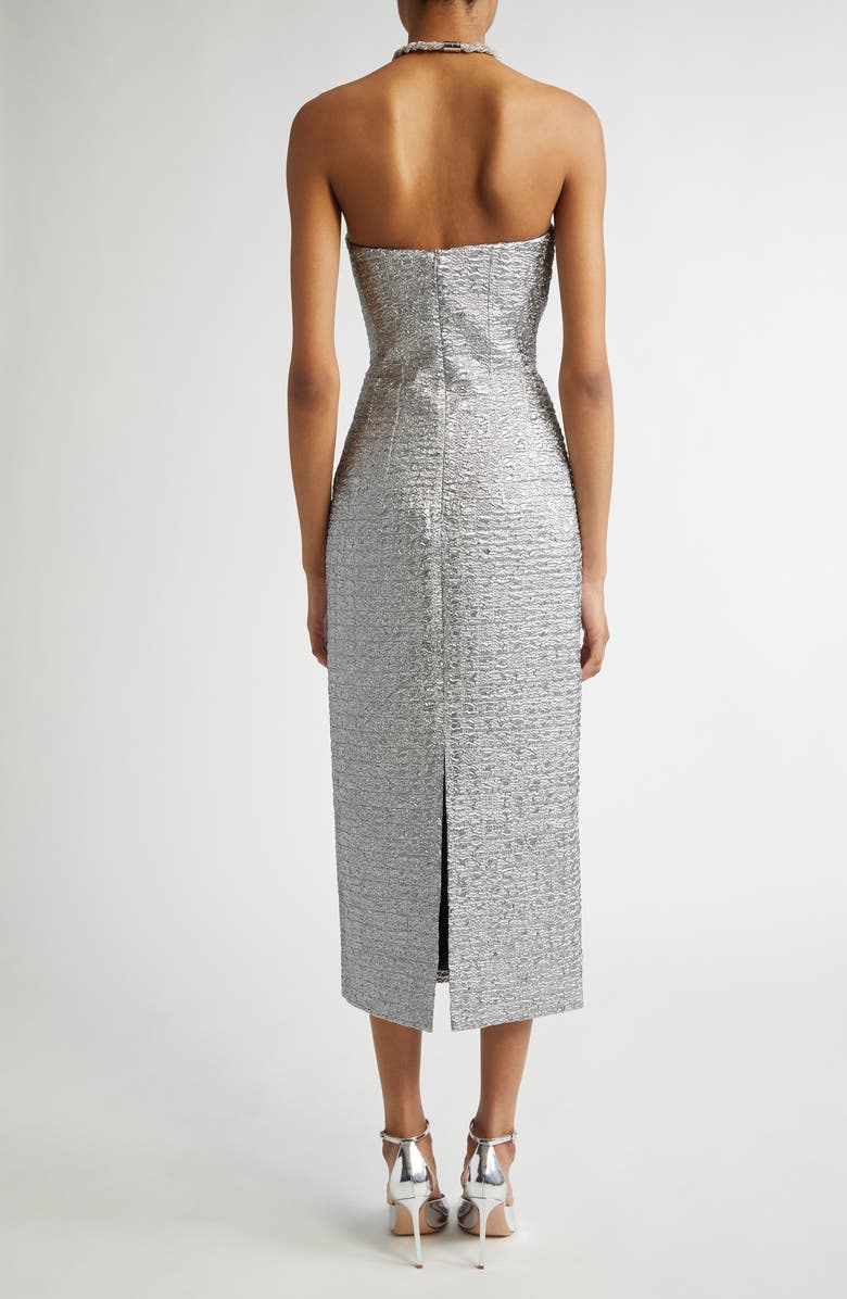 Emilia Wickstead LEILA STRAPLESS DRESS, Alternate, color, 