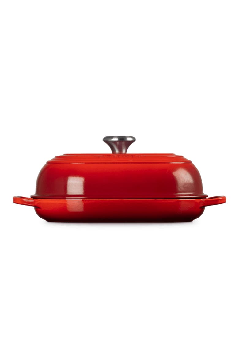Signature Cast Iron Bread Oven, Alternate, color, CERISE