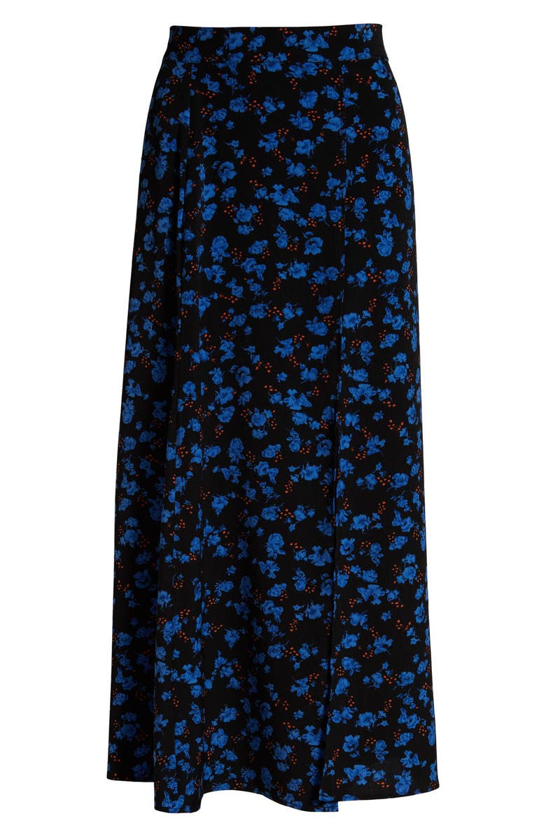 PRMA Prima Floral Print Midi Skirt, Alternate, color, 