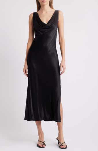 Rails Nat Satin Midi Dress