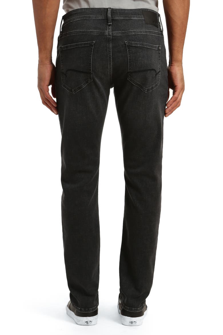 Zach Straight Leg Jeans, Alternate, color, DARK SMOKE ORGANIC MOVE