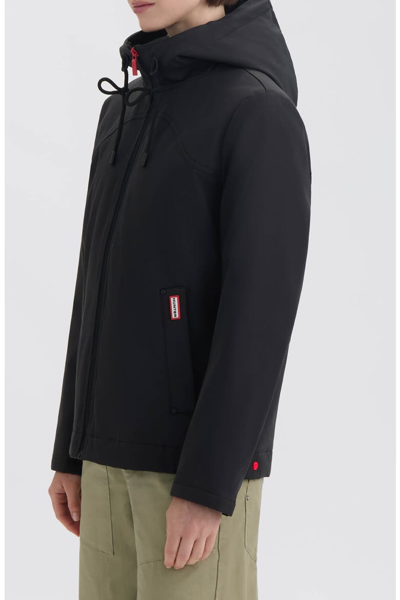 Blake Water Repellent Rain Jacket, Alternate, color, BLACK