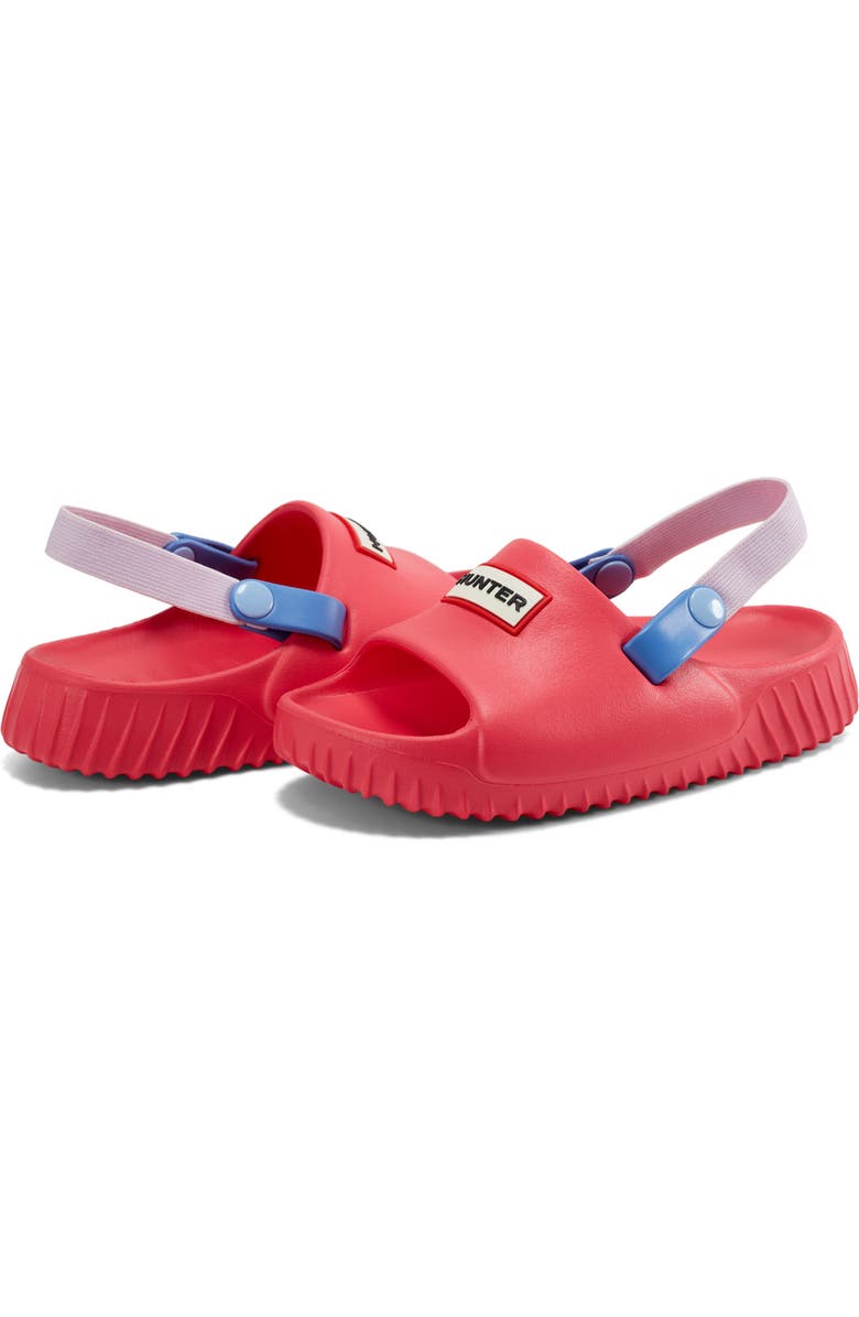 Hunter Kids' Fern Slingback Sandal, Alternate, color, Medium Pink 660