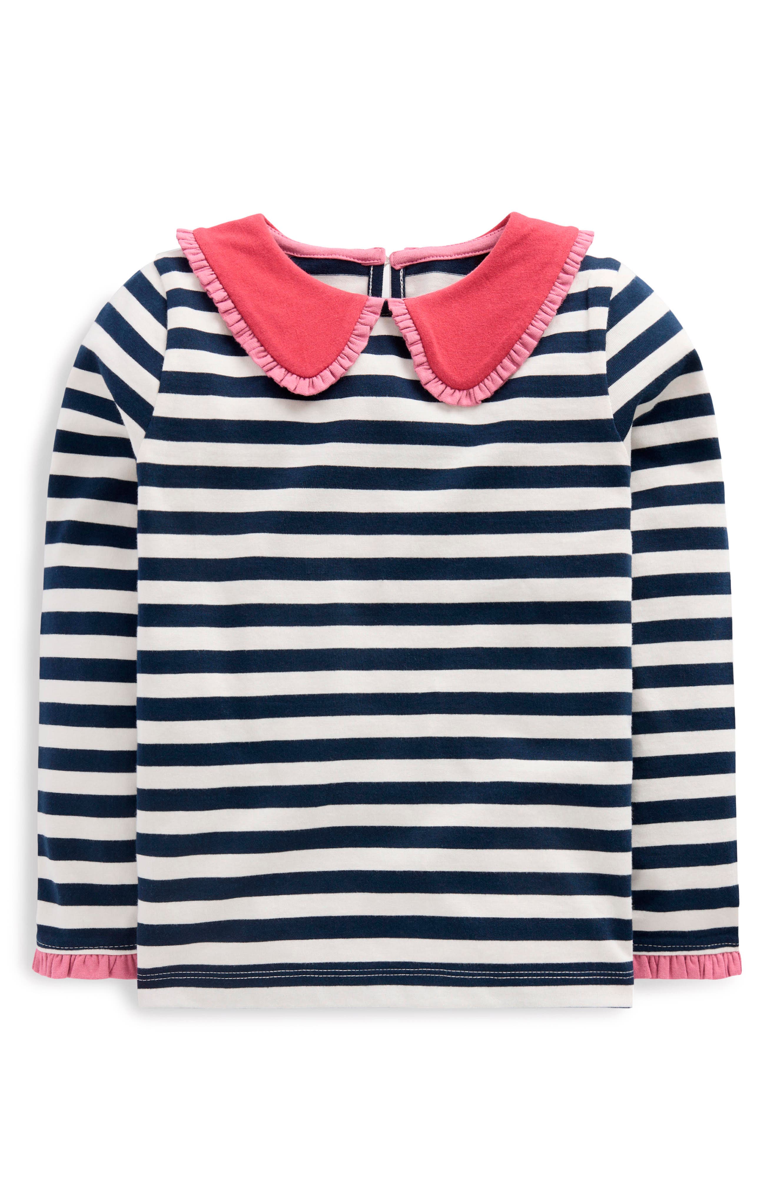 selected NAVY/ IVORY STRIPE
