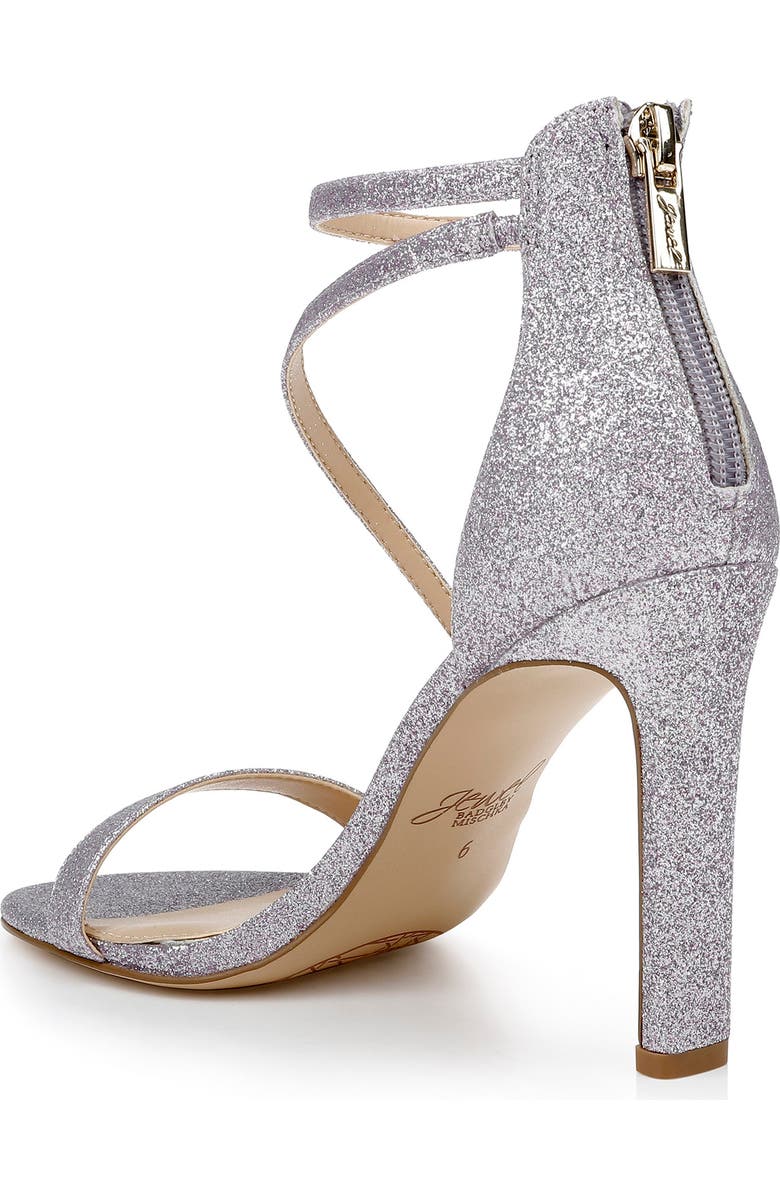 Jewel Badgley Mischka Diana Strappy Sandal, Alternate, color, Lilac