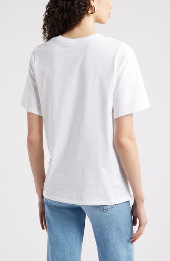 Relaxed Fit Pima Cotton Crewneck T-Shirt
