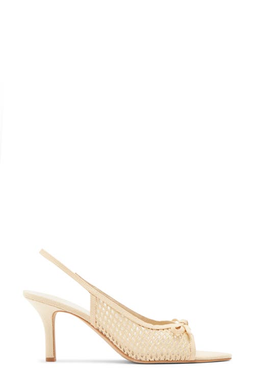 Dolce Vita Misa Raffia Slingback Pump In Natural Raffia