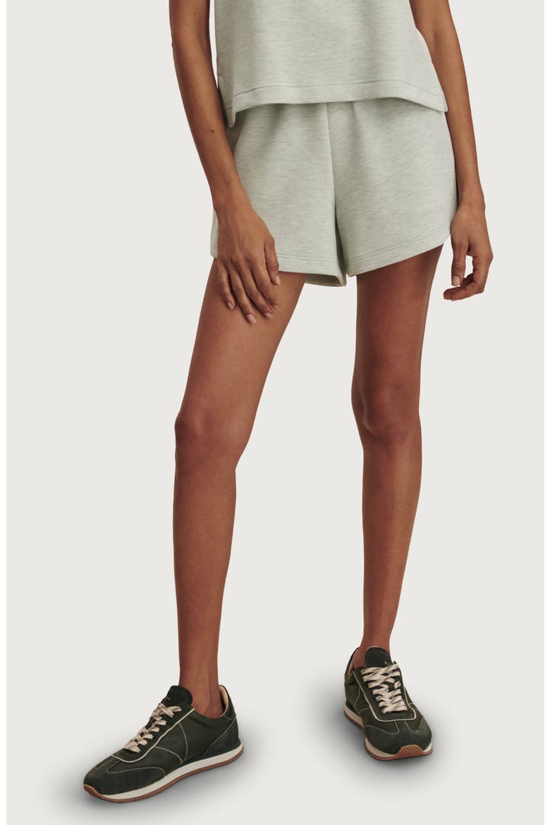 Coulter High Waist Shorts, Main, color, MINT GREEN MARL