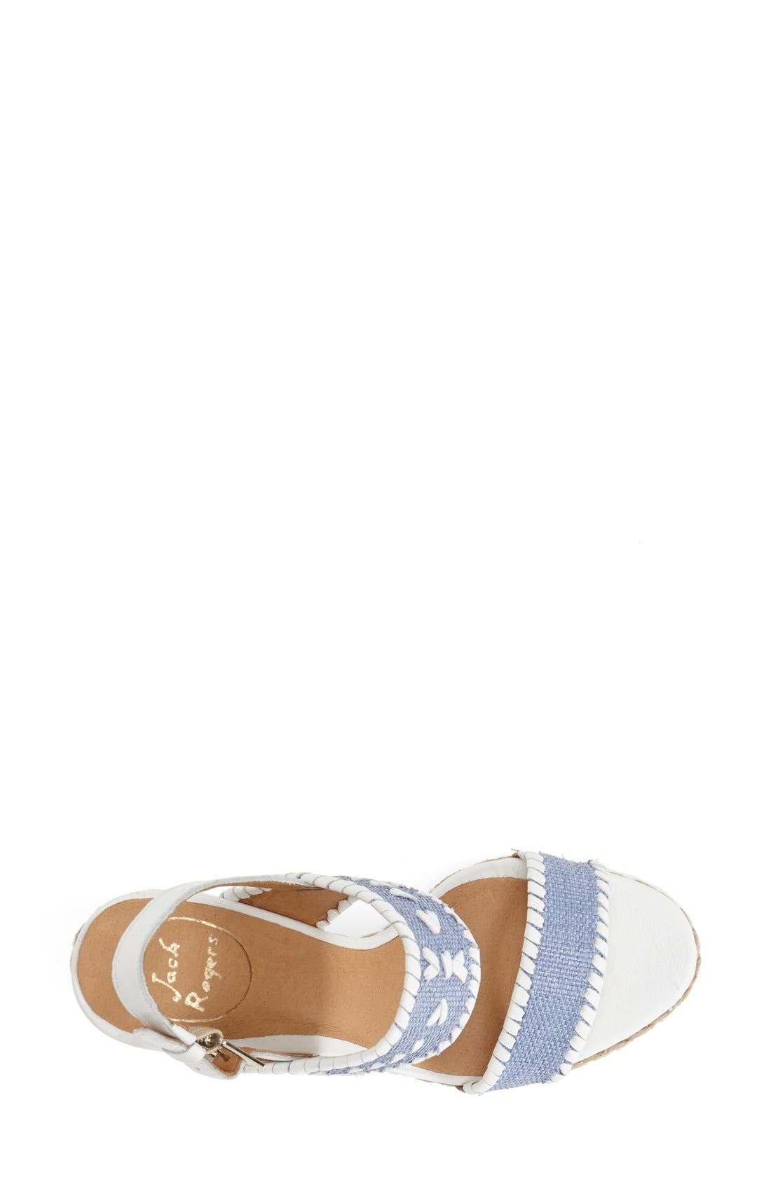 Jack Rogers 'Vanessa' Espadrille Wedge Sandal, Alternate, color, 
