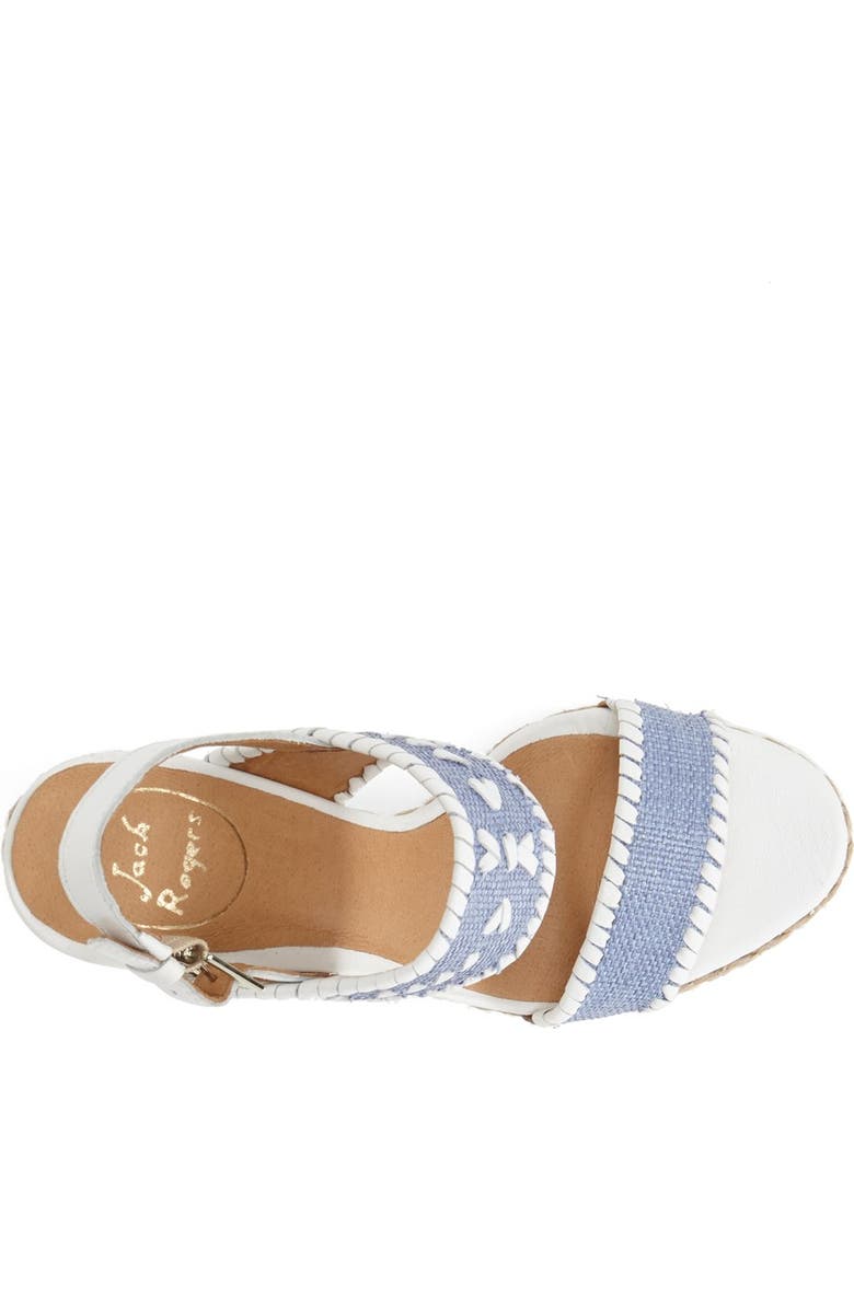 Jack Rogers 'Vanessa' Espadrille Wedge Sandal, Alternate, color,