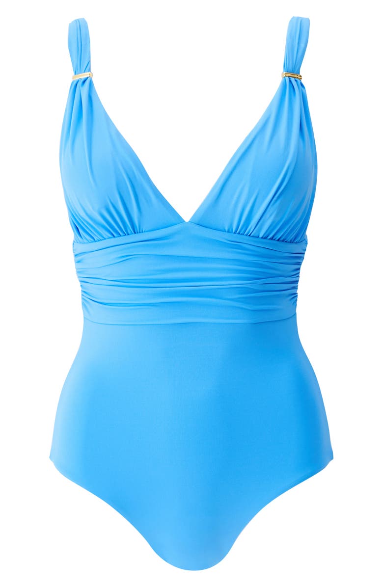 Melissa Odabash Panarea One-Piece Swimsuit, Alternate, color, Ocean