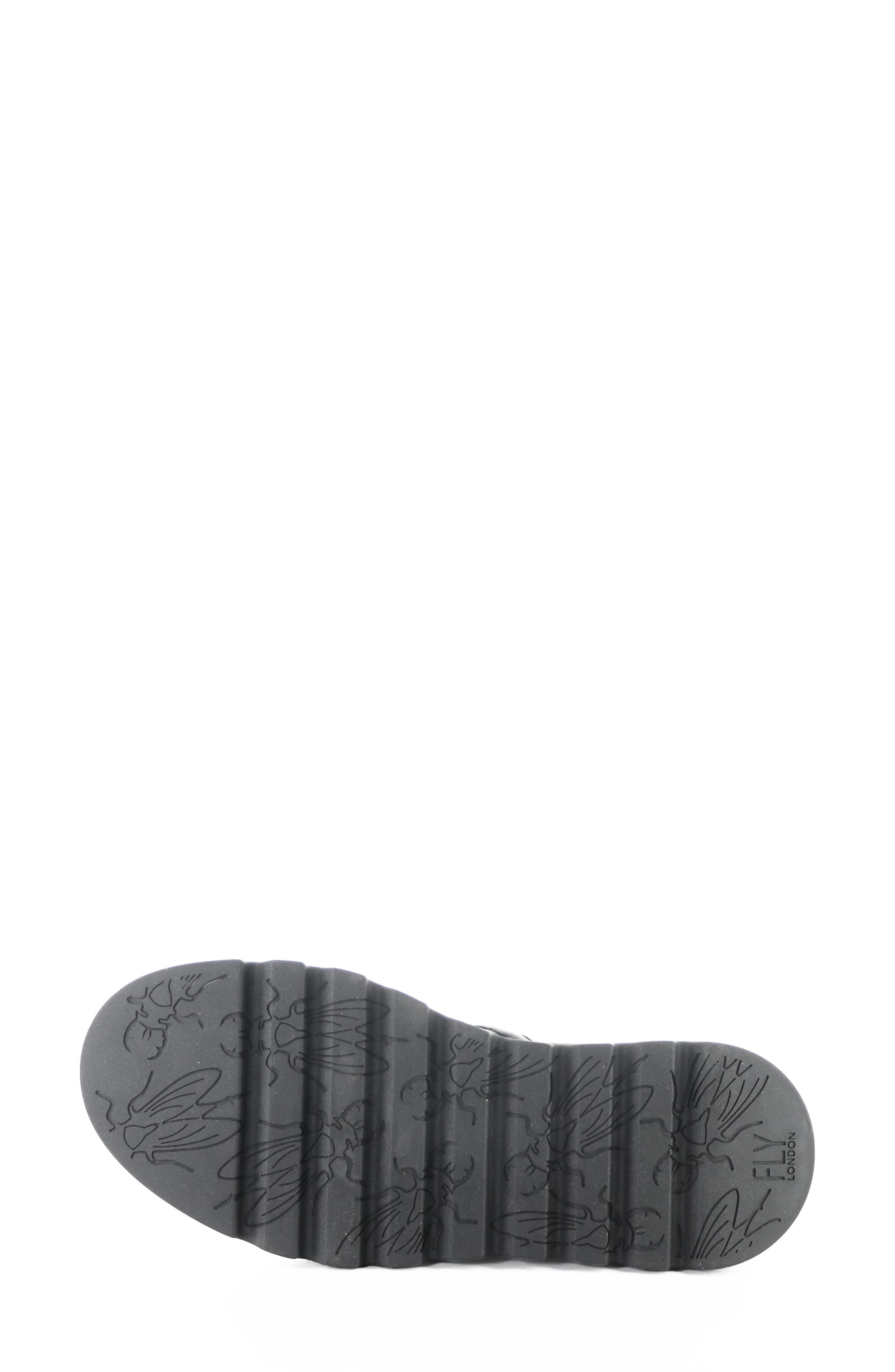 Tolk Platform Wedge Chelsea Boot, Alternate, color, BLACK