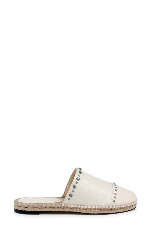 L AGENCE L'AGENCE HELENOR CROC EMBOSSED MULE