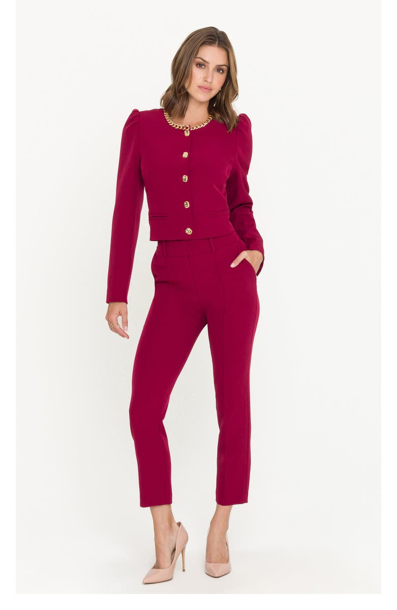 Generation Love Tula Crepe Pants, Alternate, color, Red