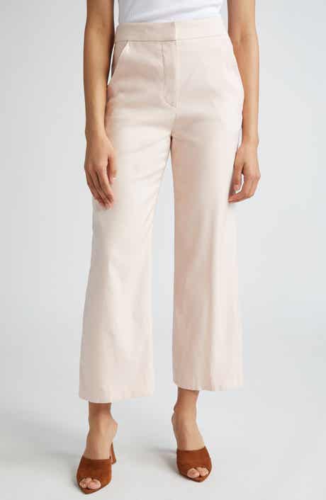 Veronica Beard Brixton Wide Leg Crop Pants