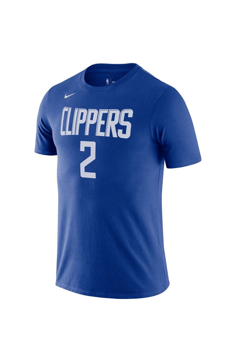 Nike Men's Nike Kawhi Leonard Royal LA Clippers Diamond Icon Name & Number T-Shirt, Alternate, color, 